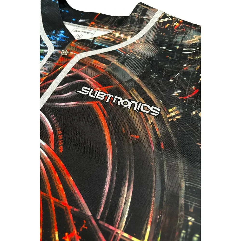 SUBTRONICS - FIBONACCI X AARON BROOKS BASEBALL JERSEY Size Large L